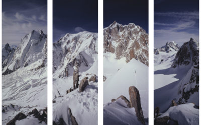 Novità nella sezione Montagne – Composizione Vertical Mont Blanc e Monte Rosa – 617