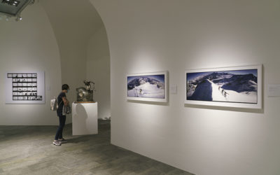 Partecipazione a l’Adieu des glaciers: ricerca fotografica e scientifica. Forte di Bard