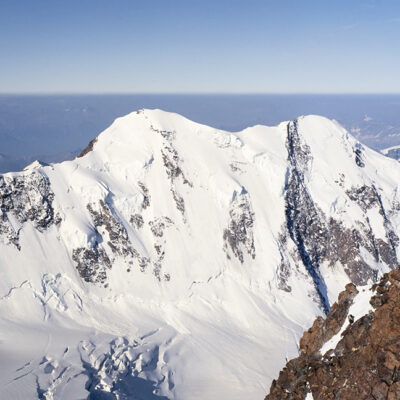30 - Panorama dalla punta Dufour con le nord dei Lyskamm